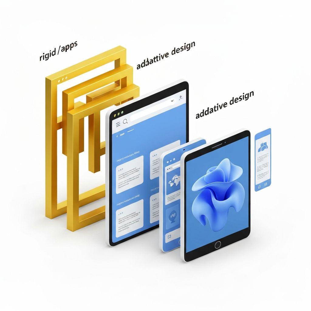 Adaptive Web Design vs Responsive