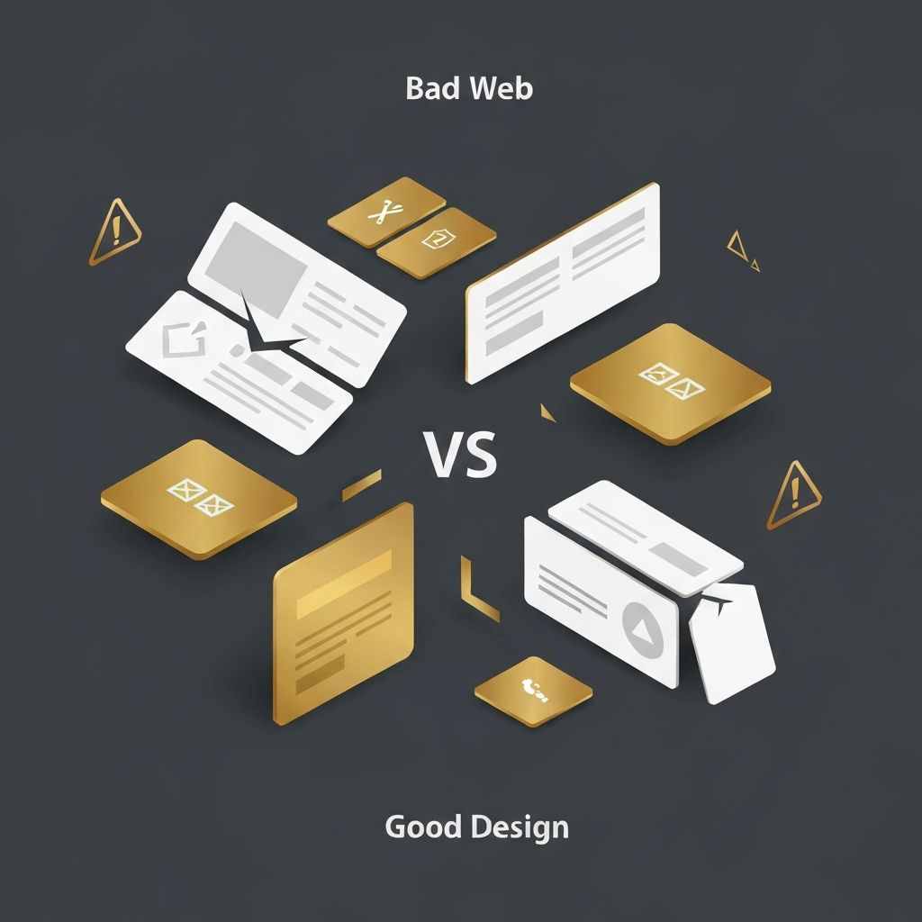 Bad Web Design Websites