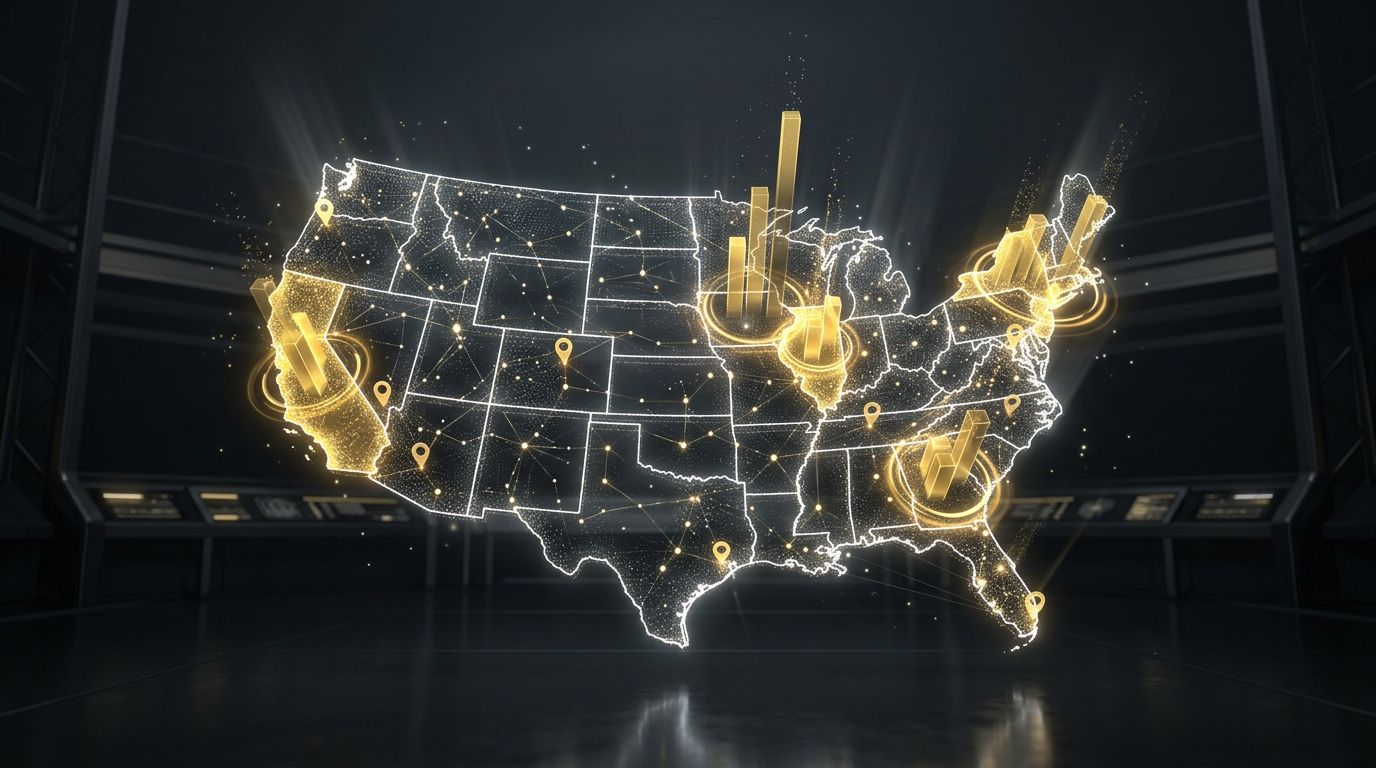 Best States for Web Developers