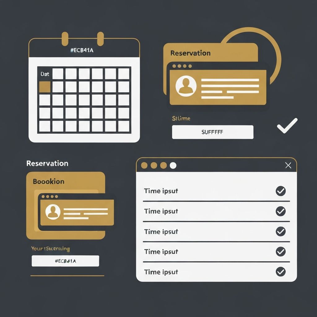 Booking Web Design