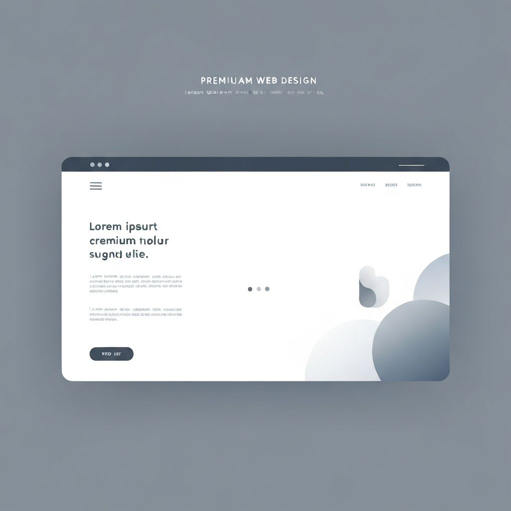 Clean Web Page Design