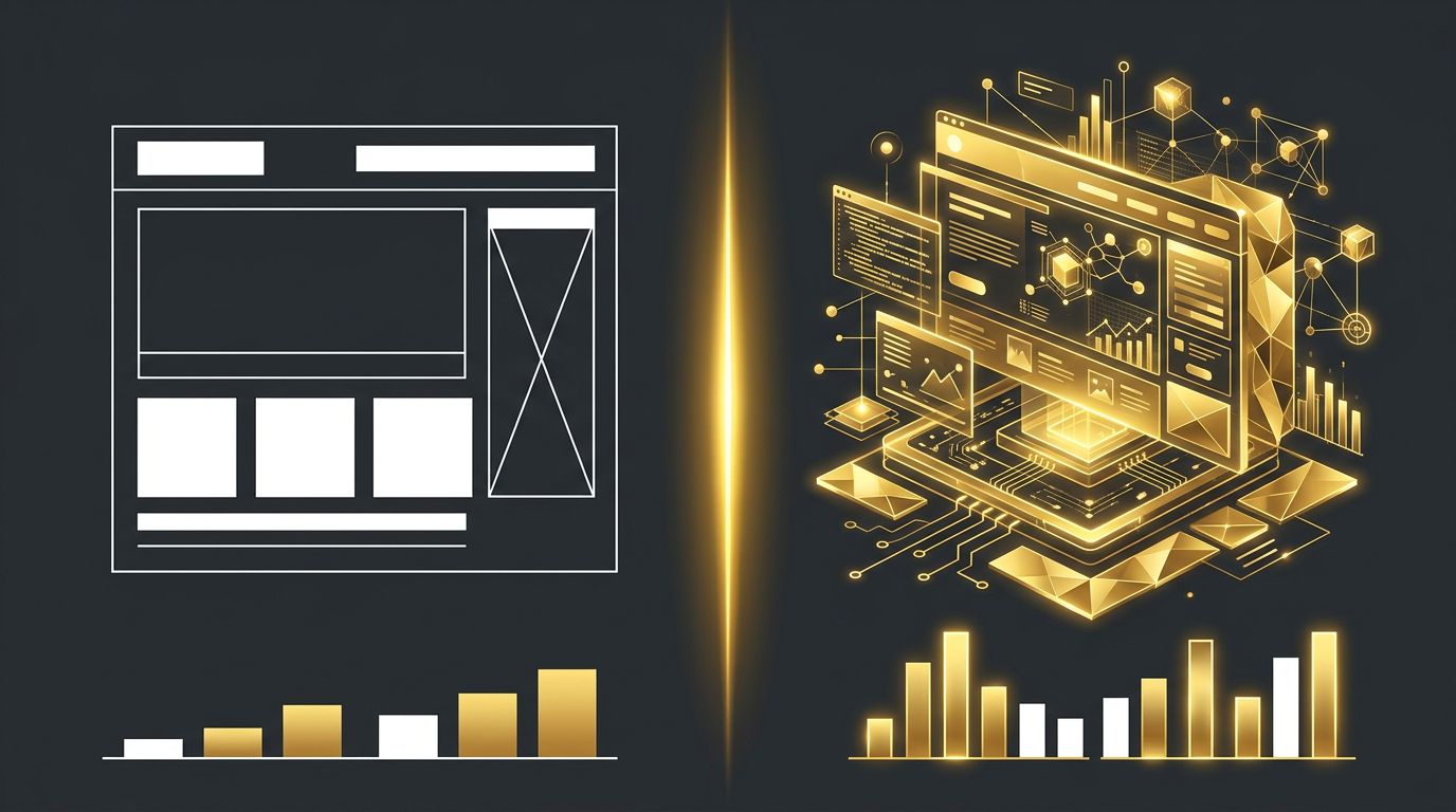 Cost Comparison Custom Web Development vs Template Websites 2025 2026
