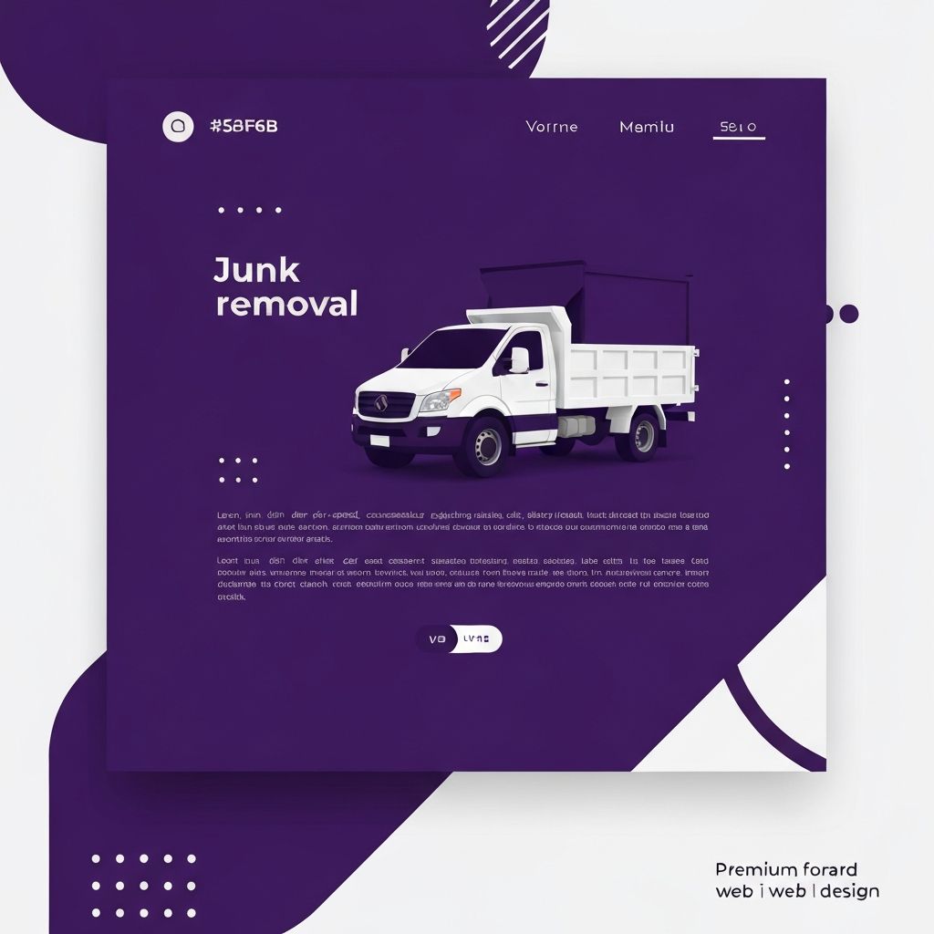 Junk Removal Web Design