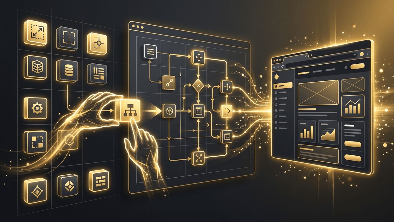 Low Code Web Application Development Tool