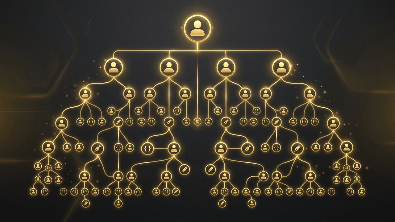 Organizational Structure of Web Development Company