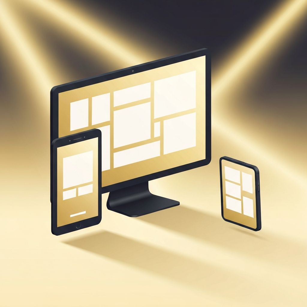 Responsive Web Design Mockup
