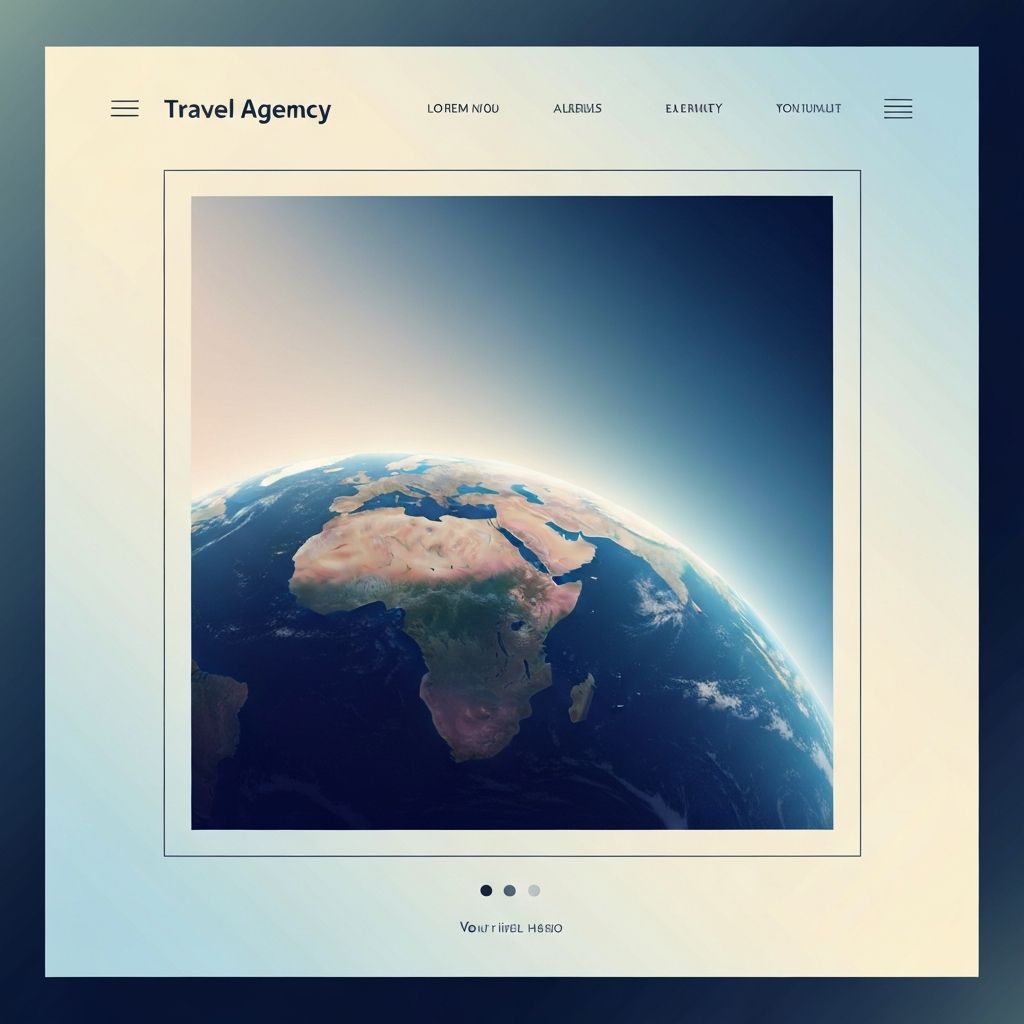 Travel Agency Web Page Design
