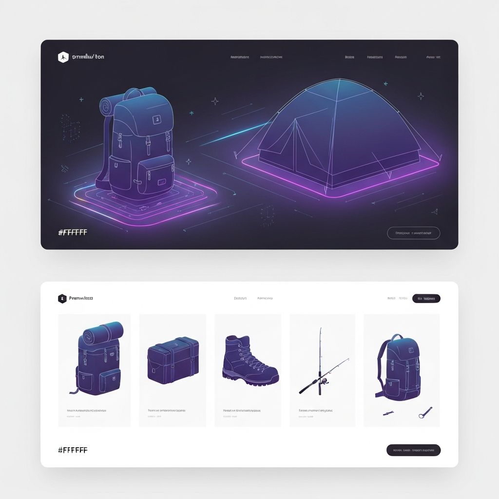 Web Design for Outdoor Brand
