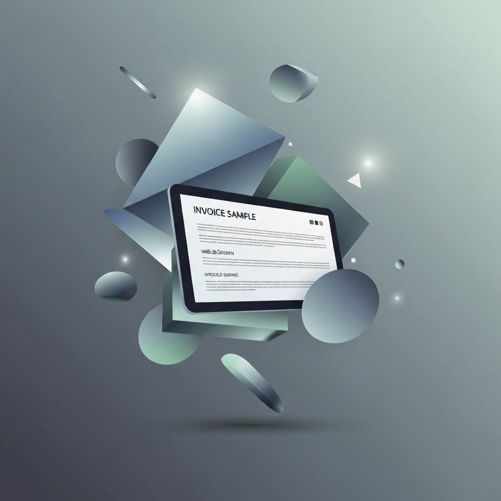 Web Design Invoice Sample
