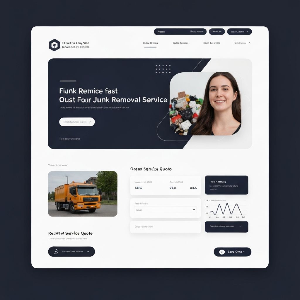 Web Design for Junk Removal