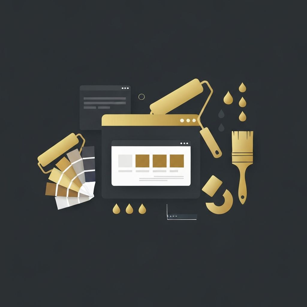 Web Design Painting