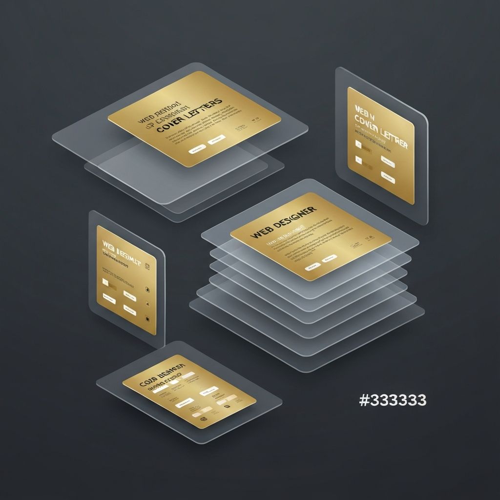 Web Designer Cover Letter Examples