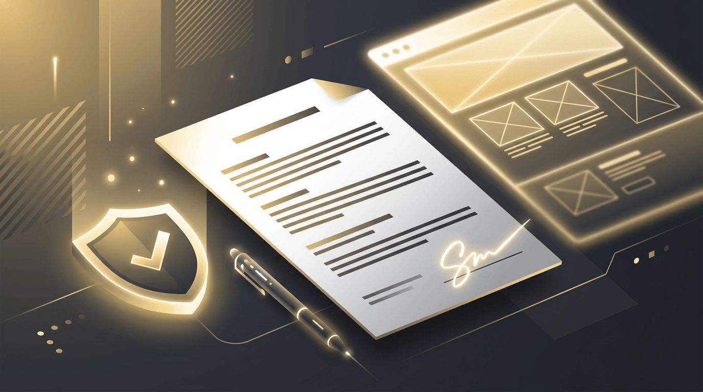 Web Developer Contract Example