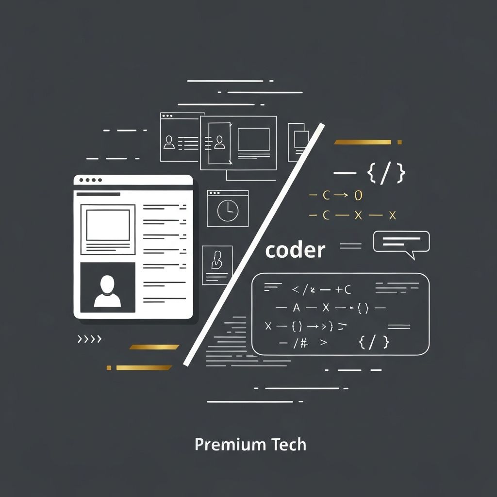 Web Developer vs Coder