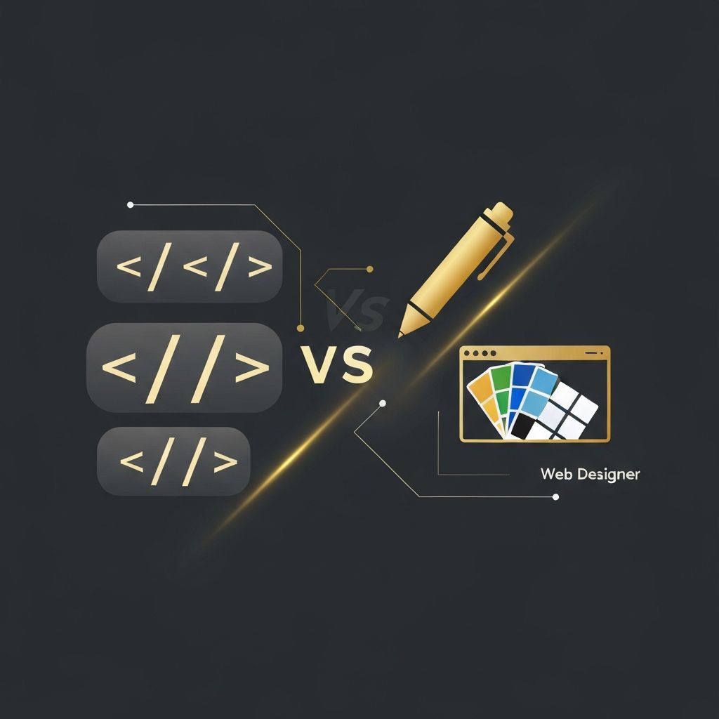 Web Developer vs Designer