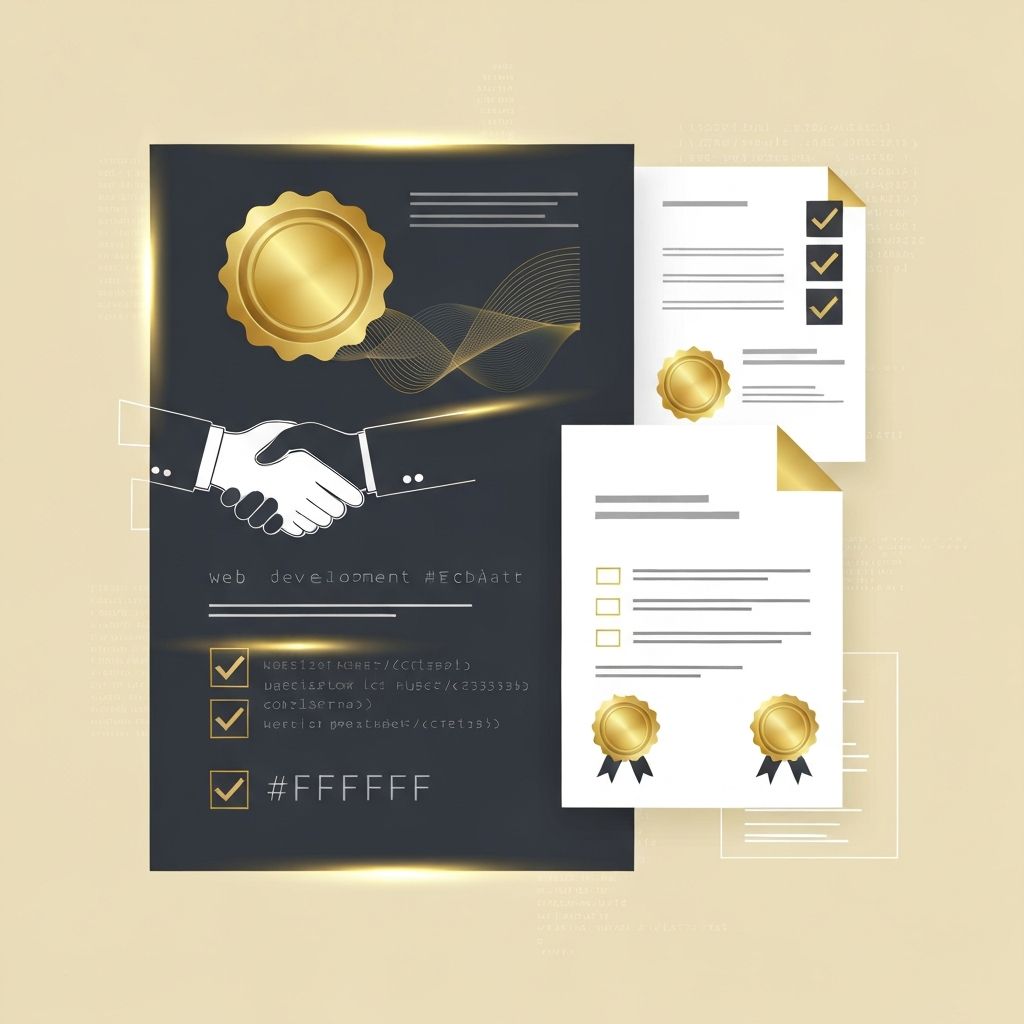Web Development Contract Agreement Template