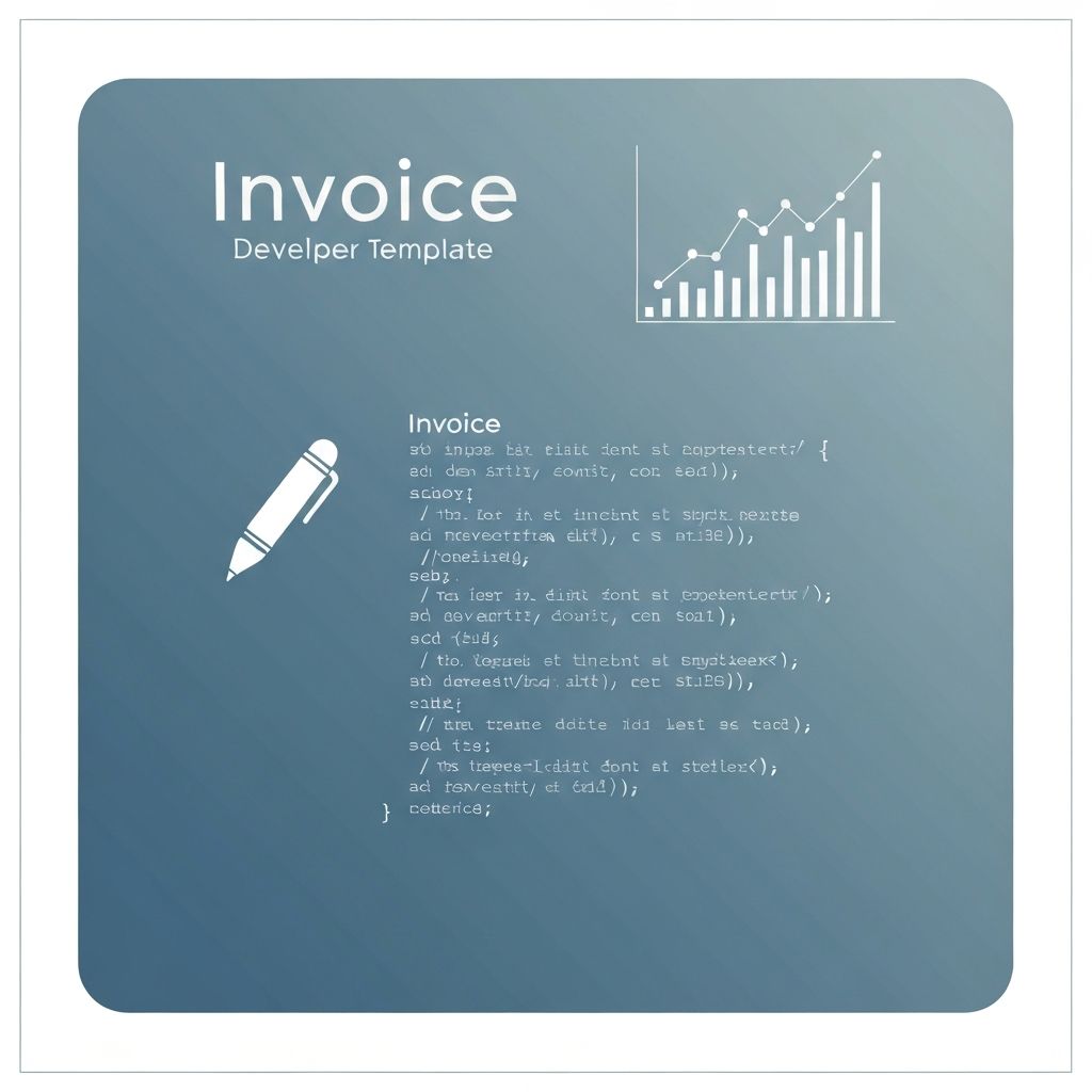 Web Development Invoice Template