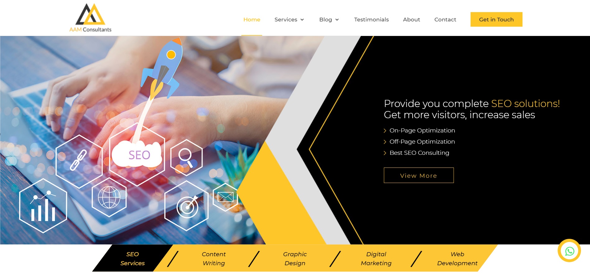 Biggest SEO Company – AAM Consultants