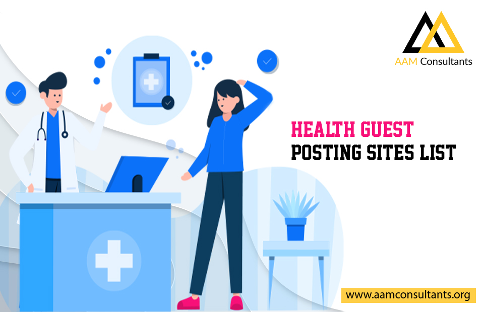 Health Guest Posting Sites List
