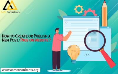 How to Create or Publish a New Post/Page on Website?