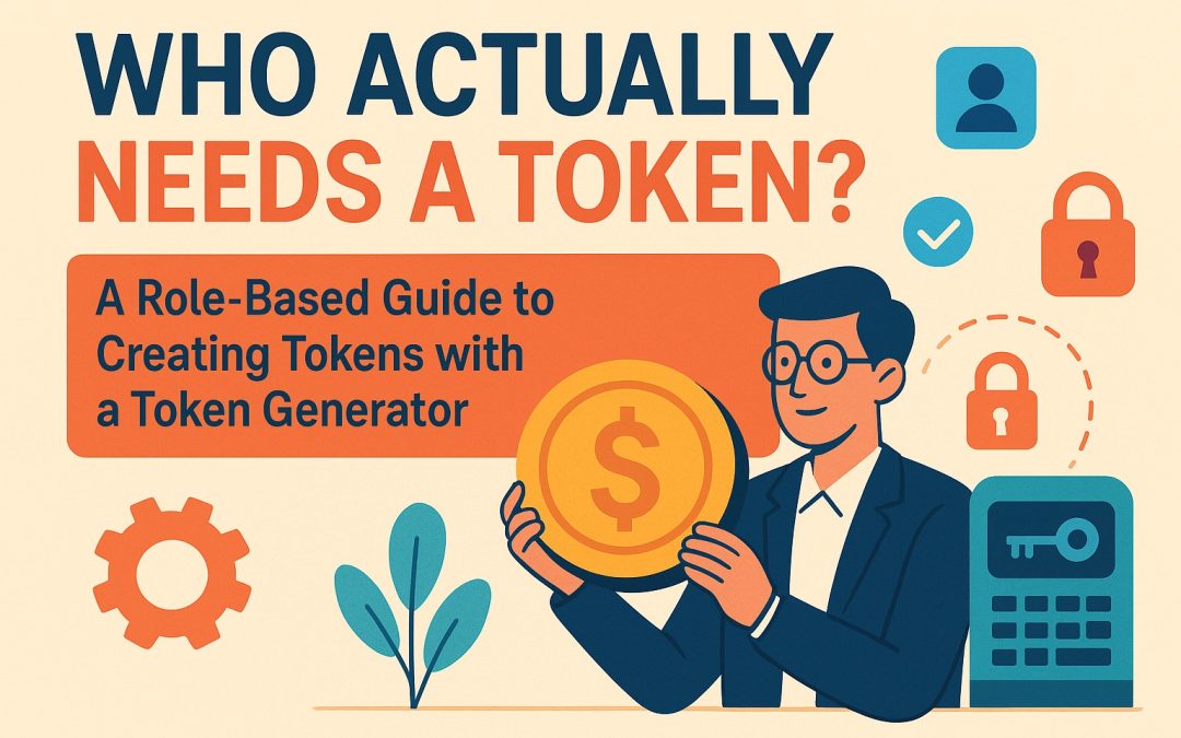 Who Actually Needs a Token? A Role-Based Guide to Creating Tokens with a Token Generator